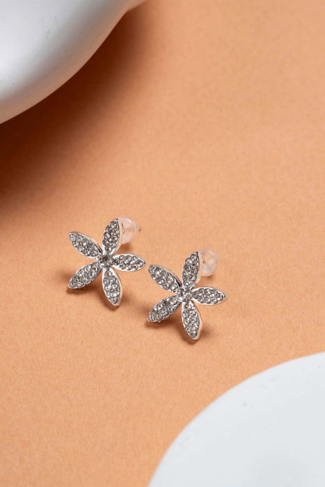 Heliophilia Silver Pendientes de Metal Multicolor ELKBRT1009